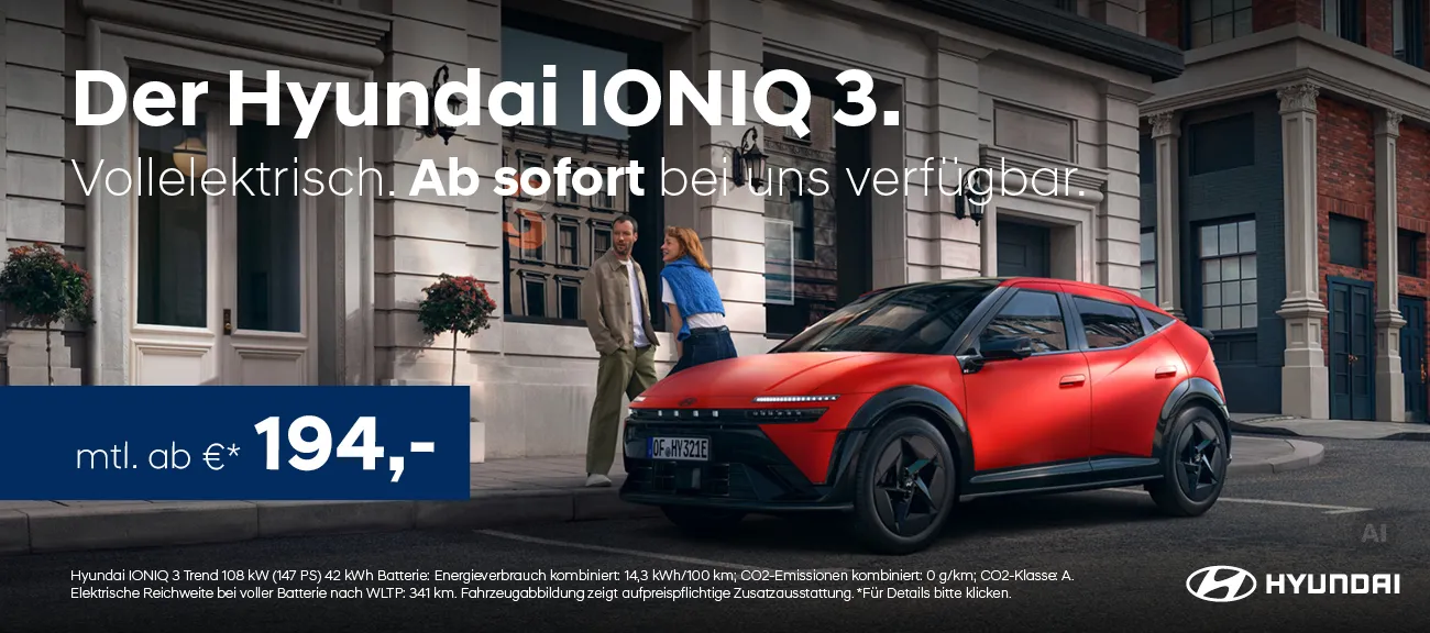 Der neue Hyundai IONIQ 3