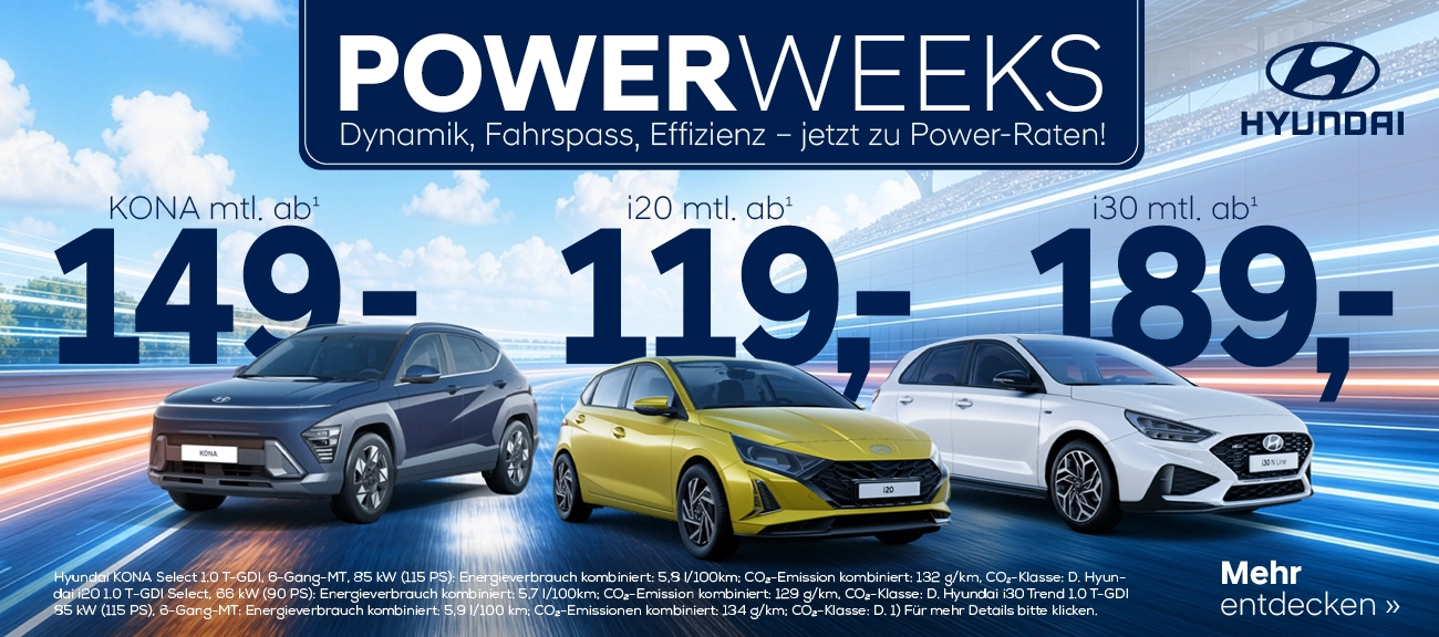 Hyundai Power Weeks