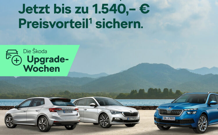  Skoda Upgrade Wochen