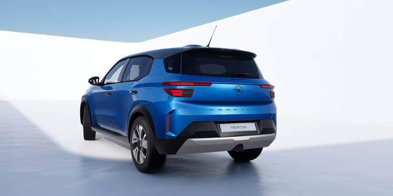 Opel frontera blau