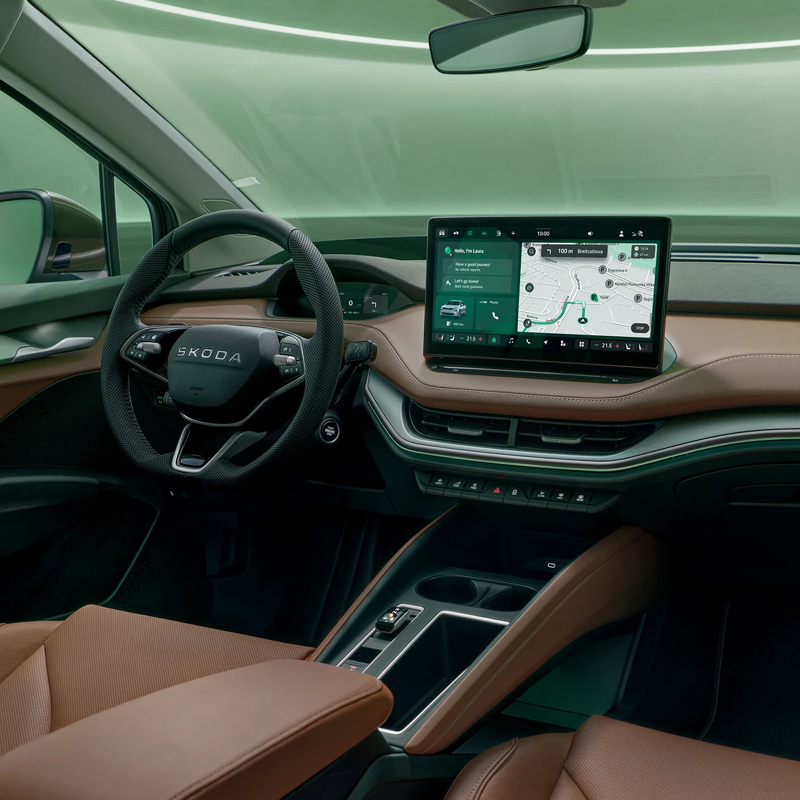 der neue Skoda Enyaq Innenraum