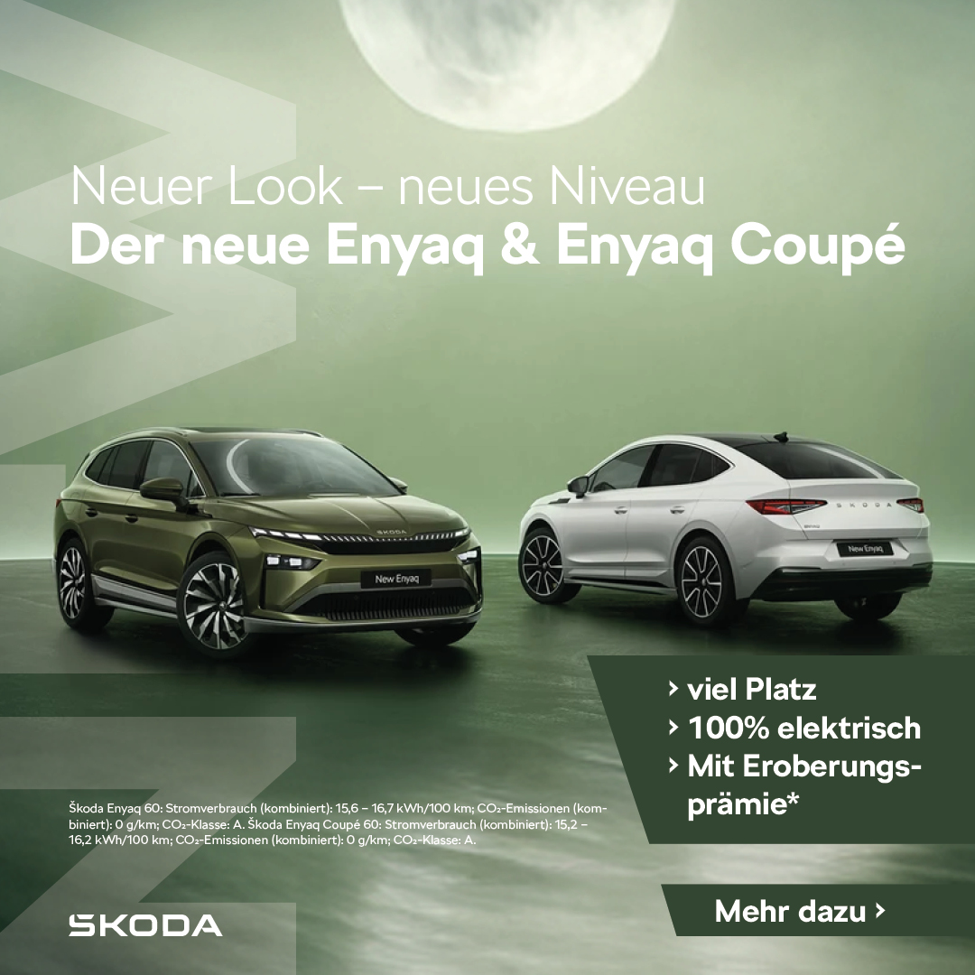 der neue Skoda Enyaq und Enyaq Coupé