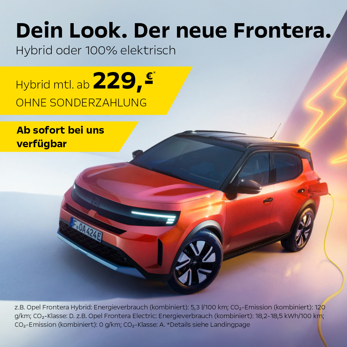 Beitragsbild Opel Frontera ab sofort verfügbar