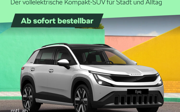  Škoda Epiq jetzt bestellbar
