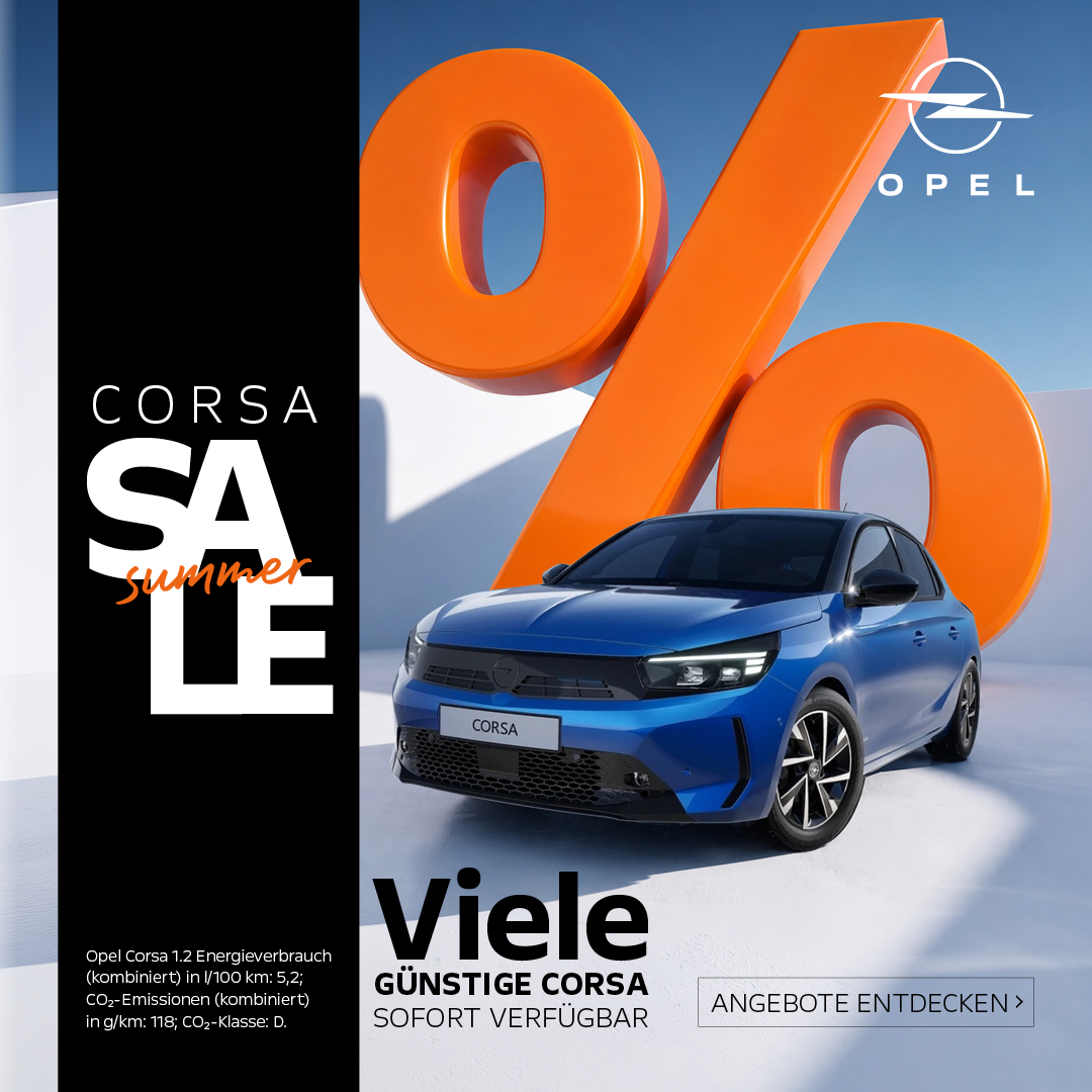 Corsa Abverkauf