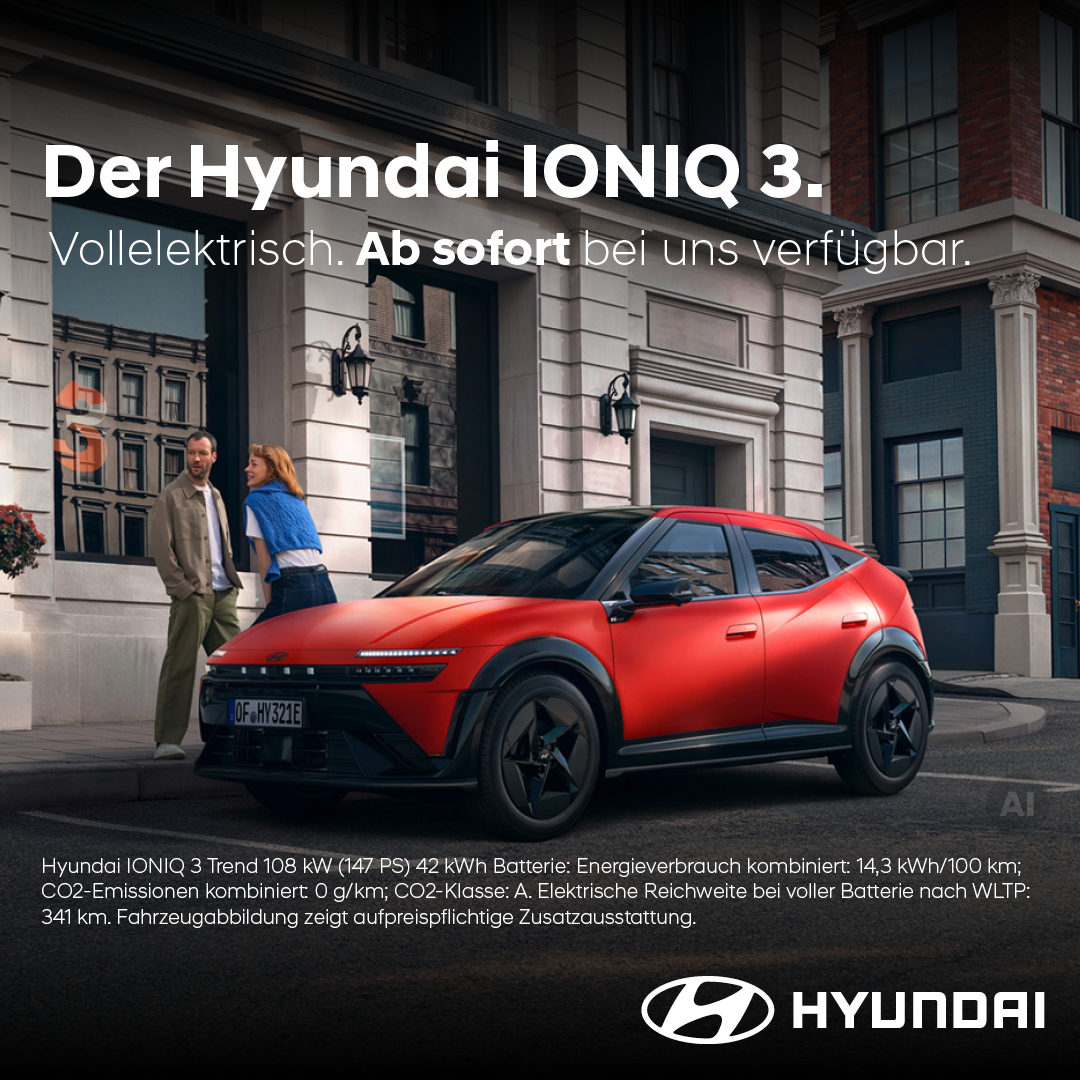 HEADER MOBILE HYUNDAI IONIQ 3 AB SOFORT BEI UNS HEADER MOBILE HYUNDAI IONIQ 3 AB SOFORT BEI UNS